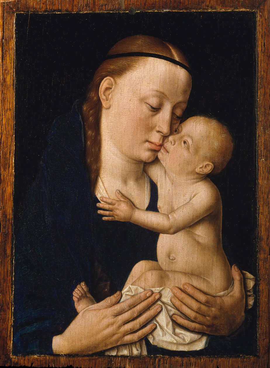 Jomfru og barn, ca. 1455-60. af Dieric Bouts