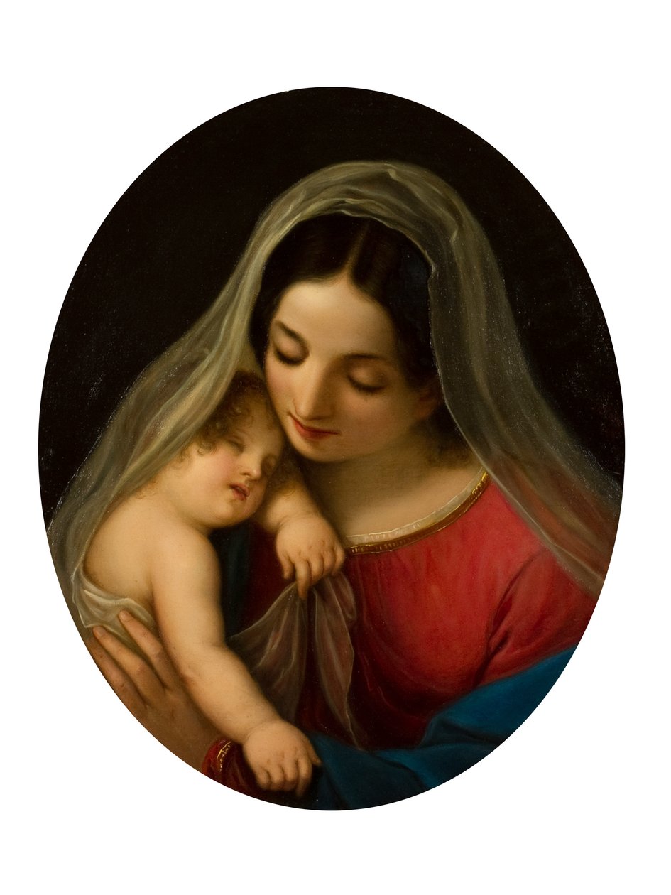 Madonna og barn af Diodato Massimo
