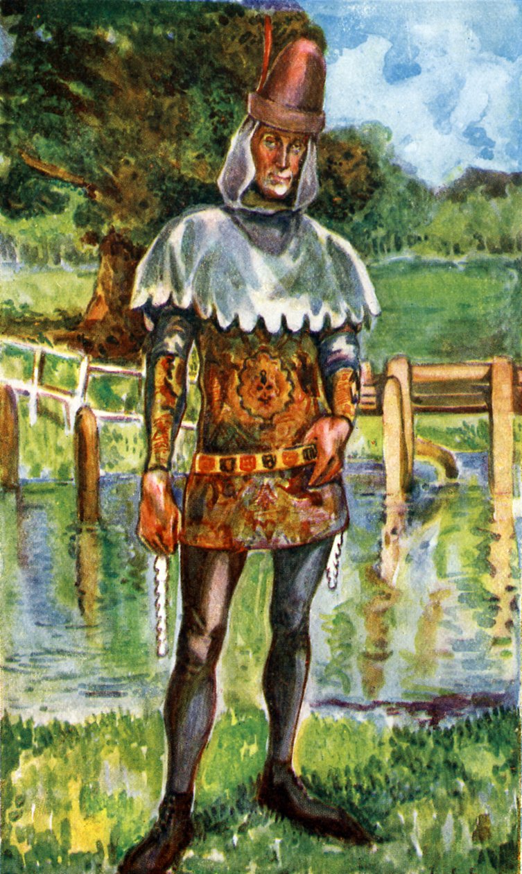 Mands kostume under Edward III (1327 -1377) af Dion Clayton Calthrop