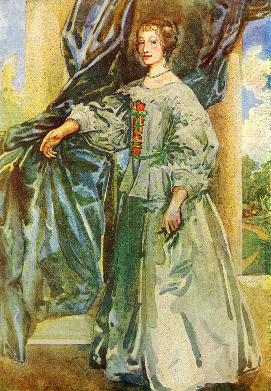 Kvindedragt under Charles I (1625-1649) af Dion Clayton Calthrop