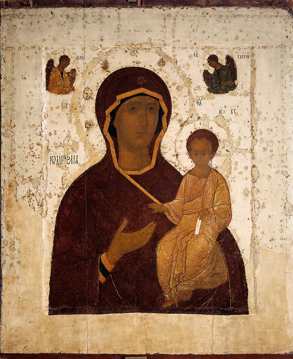 Russisk: "Vor Frue af Vejleder for Vejfarende" Vor Frue af Vejleder for Vejfarende (Odigitria) af Dionisius