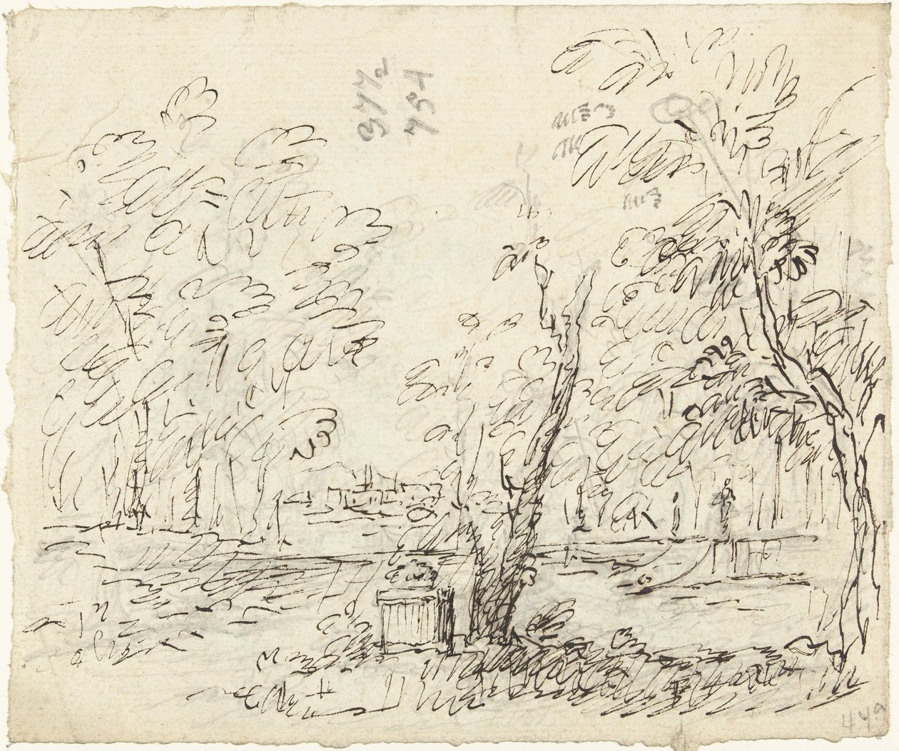 Have med trapper med statuer af Dionys van Nijmegen (possibly)
