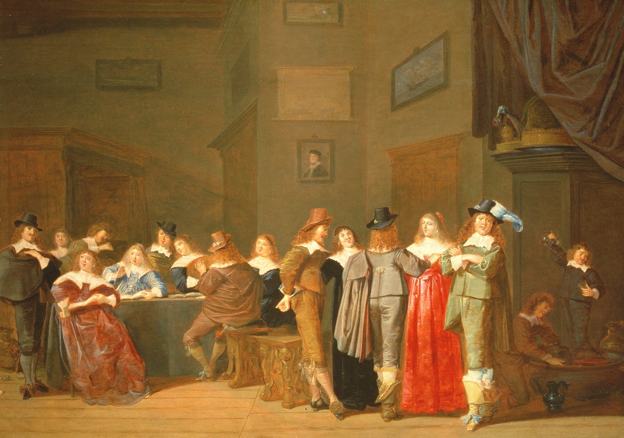 Bejlerscene af Dirck Hals