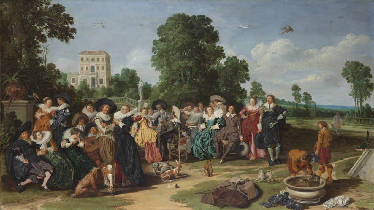 Fete Champetre af Dirck Hals