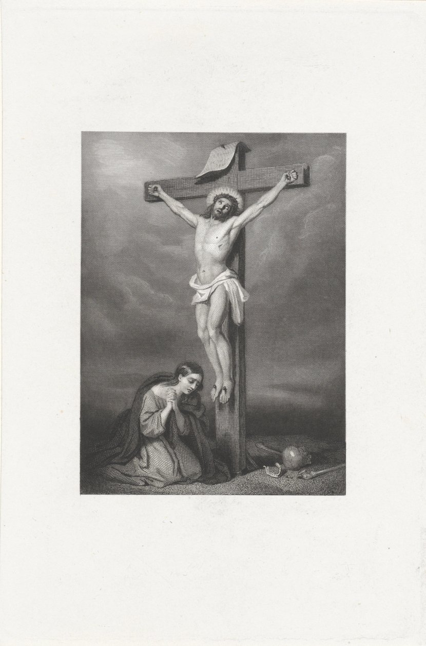 Maria Magdalene ved korset af Dirk Jurriaan Sluyter