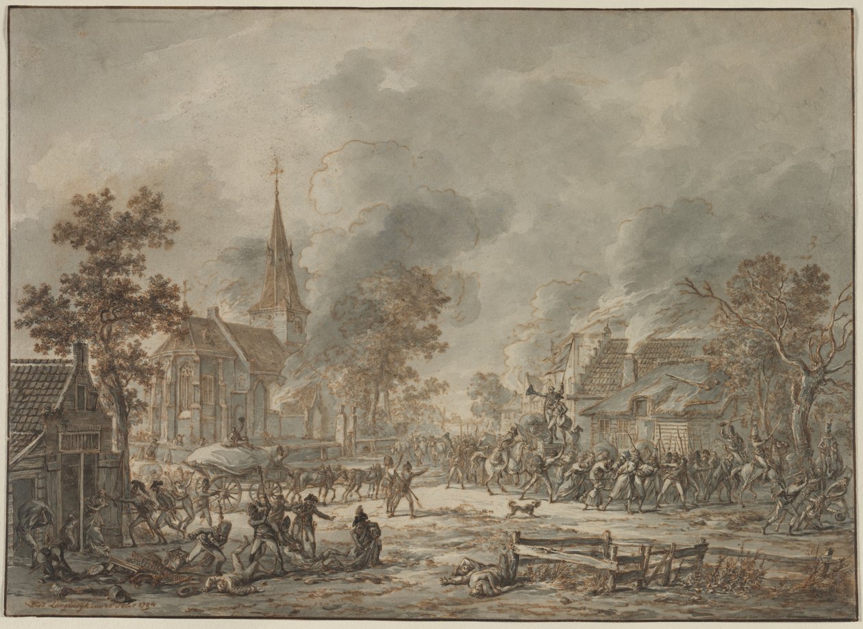 Plyndrede soldater af Dirk Langendijk