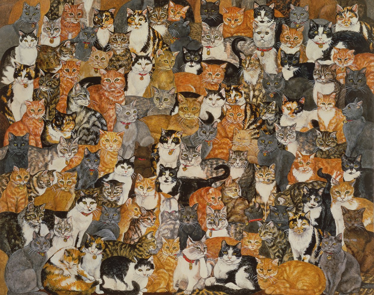 Dobbelt Cat-Spread af Ditz