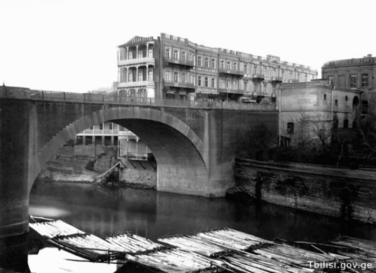 Tbilisi i det 19. århundrede af Dmitri Ivanovich Yermakov