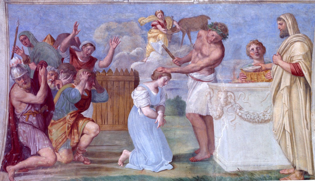 Offer af Iphigenia af Domenichino