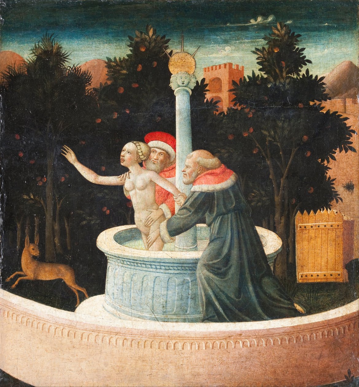 Susanna og de ældste af Domenico di Michelino