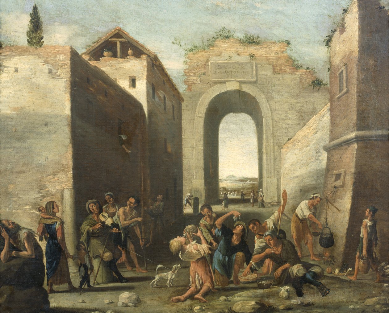 Makaroni-spisere af Domenico Gargiulo