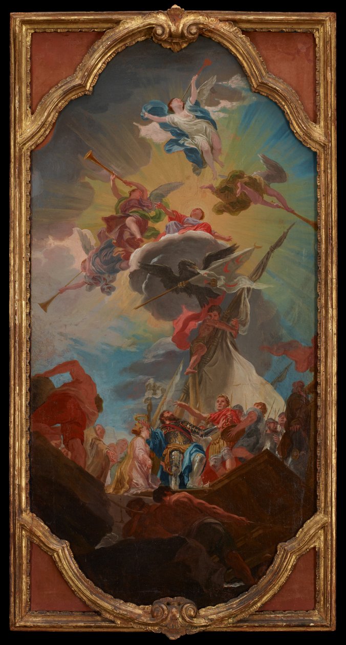 The Glorification of Andrea Doria, c.1750-68 af Domenico Corvi