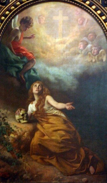 Maria Magdalena af Domenico De Angelis