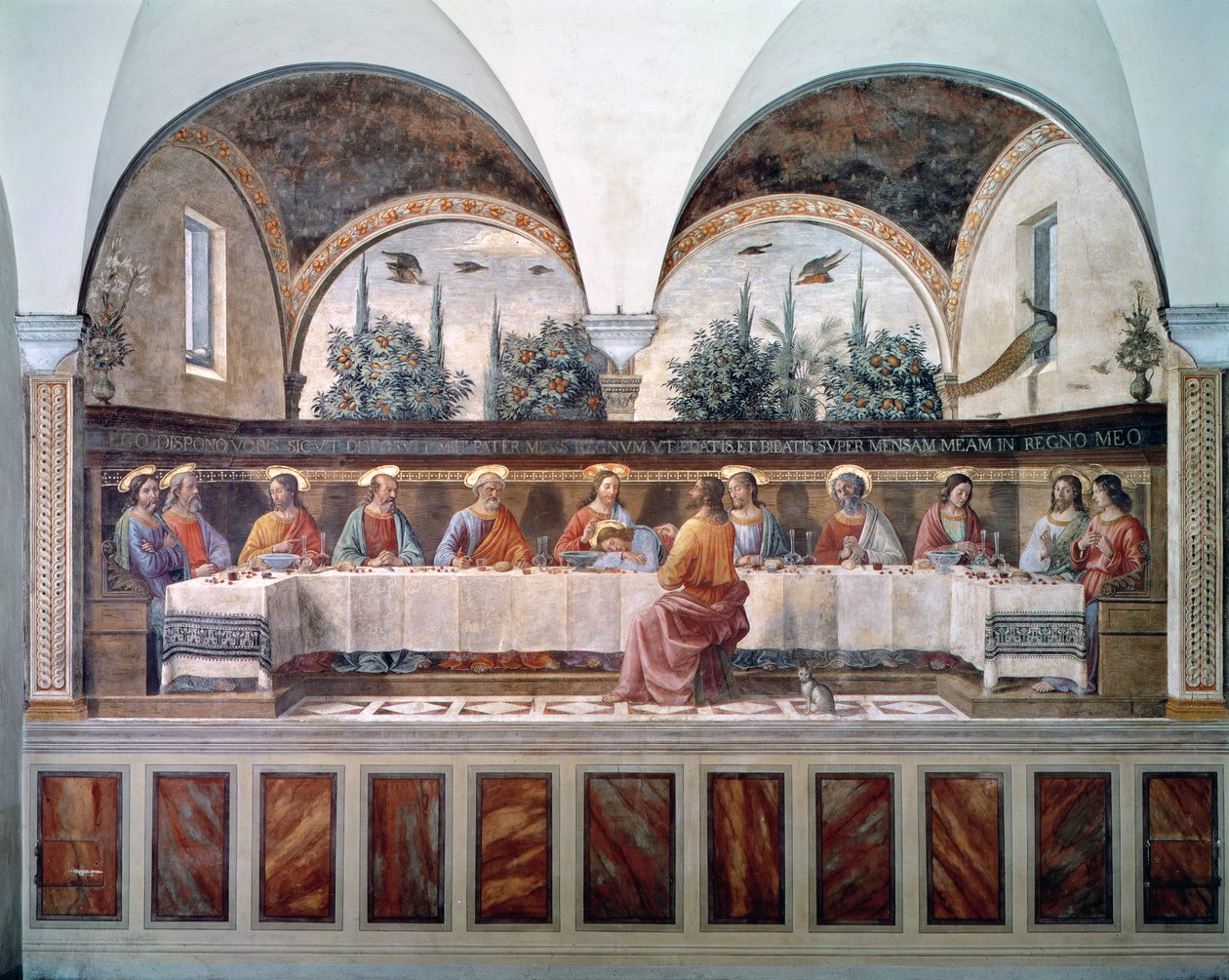 Den sidste nadver af Domenico Ghirlandaio