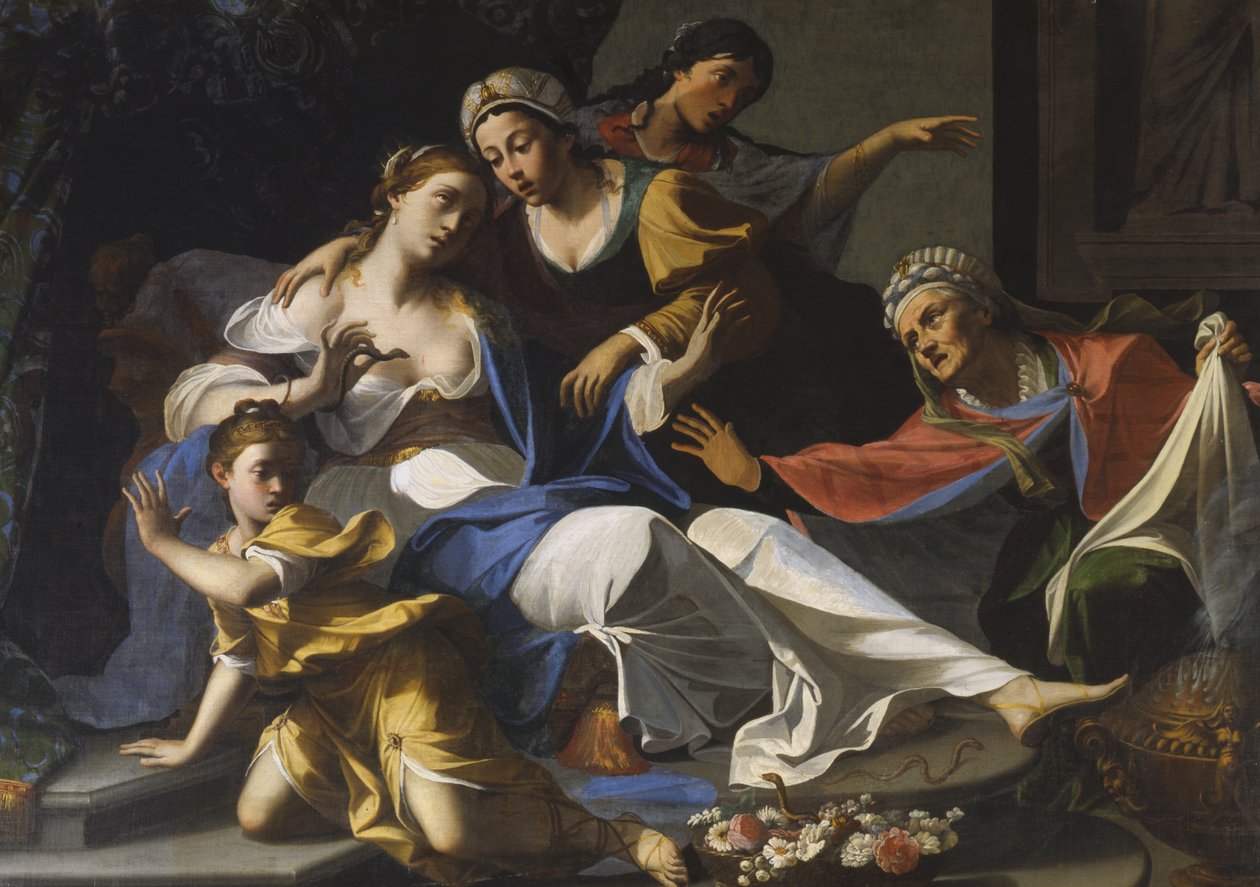 Kleopatras død af Domenico Maria Muratori
