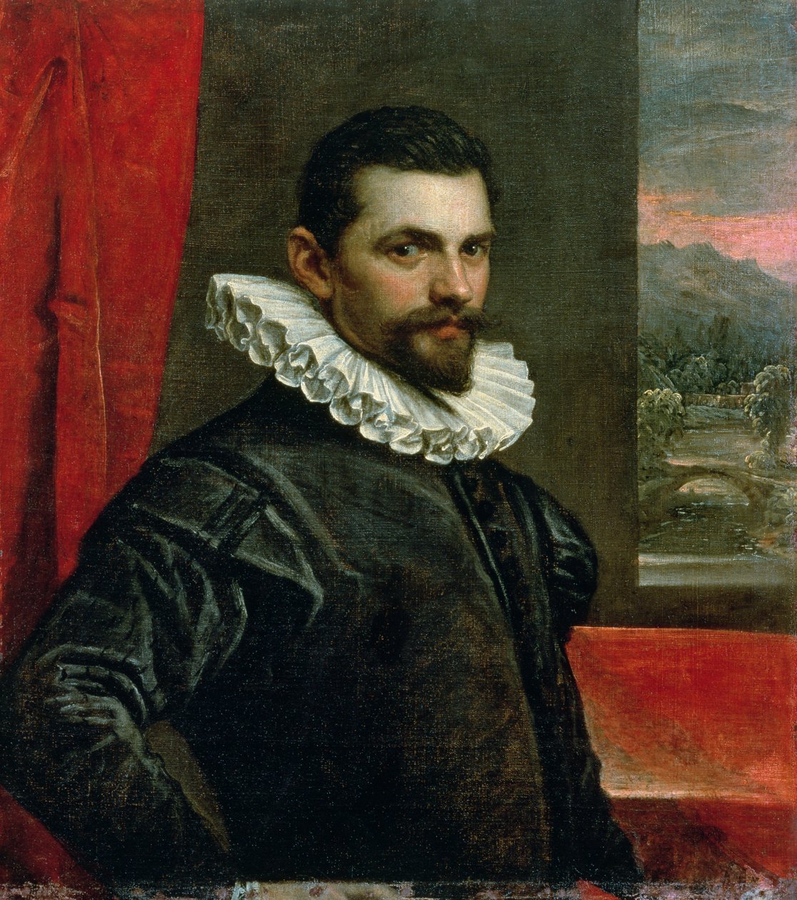 Portræt af Francesco Bassano (1549-92) af Domenico Robusti Tintoretto