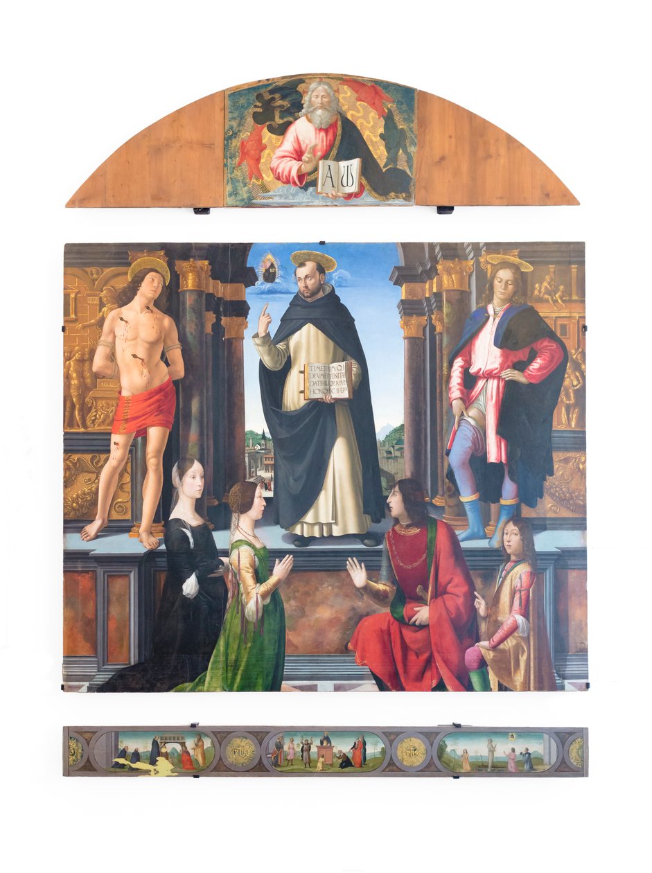 Altertavle af st. Vincent Ferrer af Domenico (1449 94) Ghirlandaio