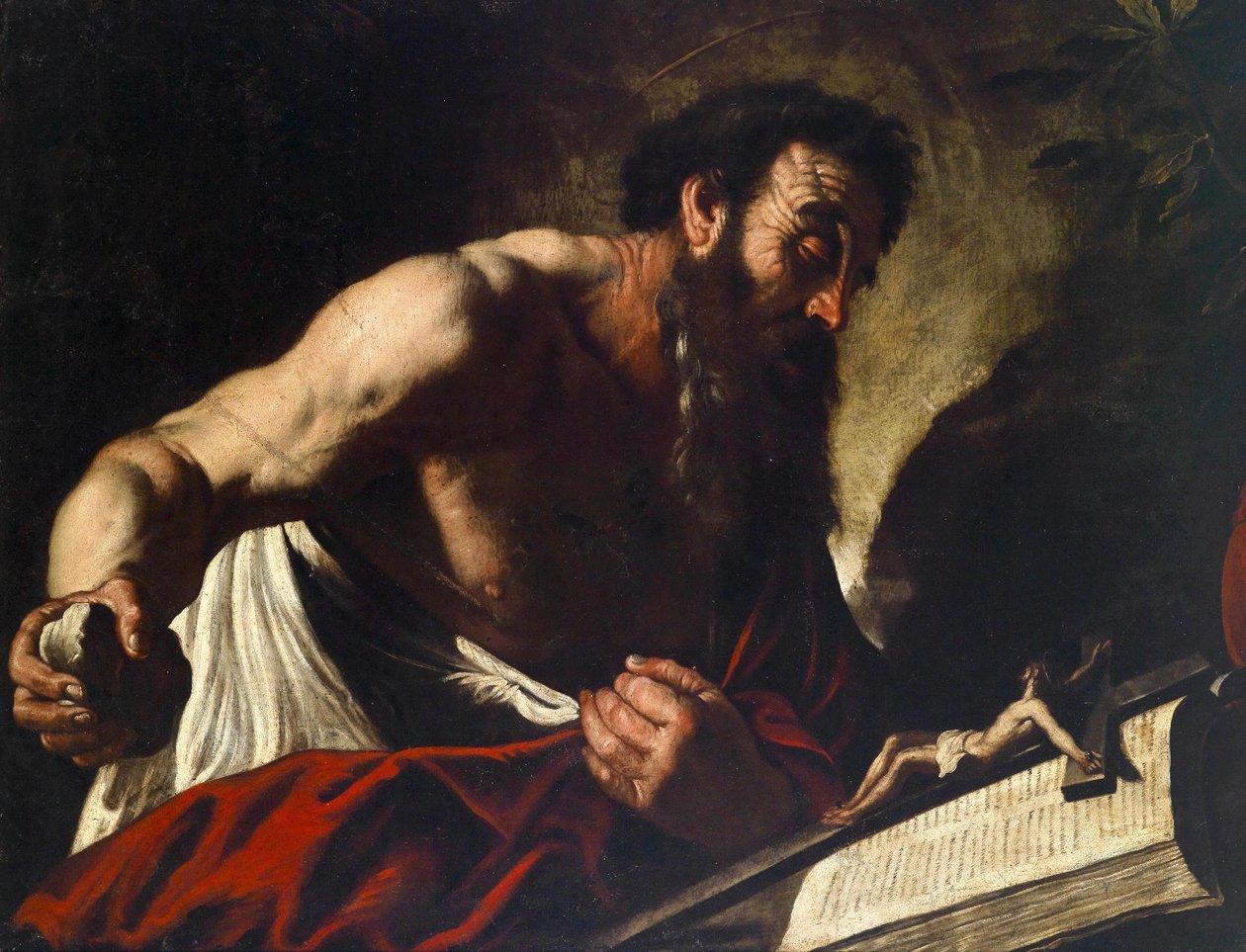 Sankt Jerome af Domenico Fetti