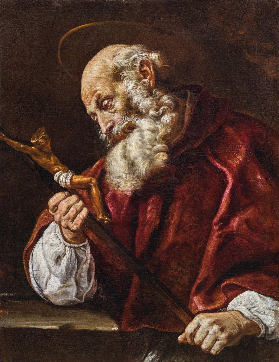 Sankt Jerome af Domenico Fetti