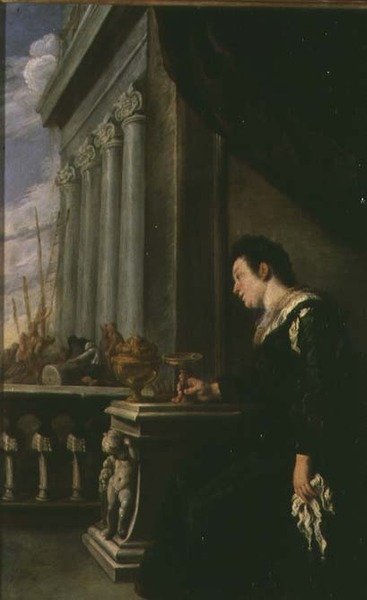 Artemisia (panel) af Domenico Fetti or Feti
