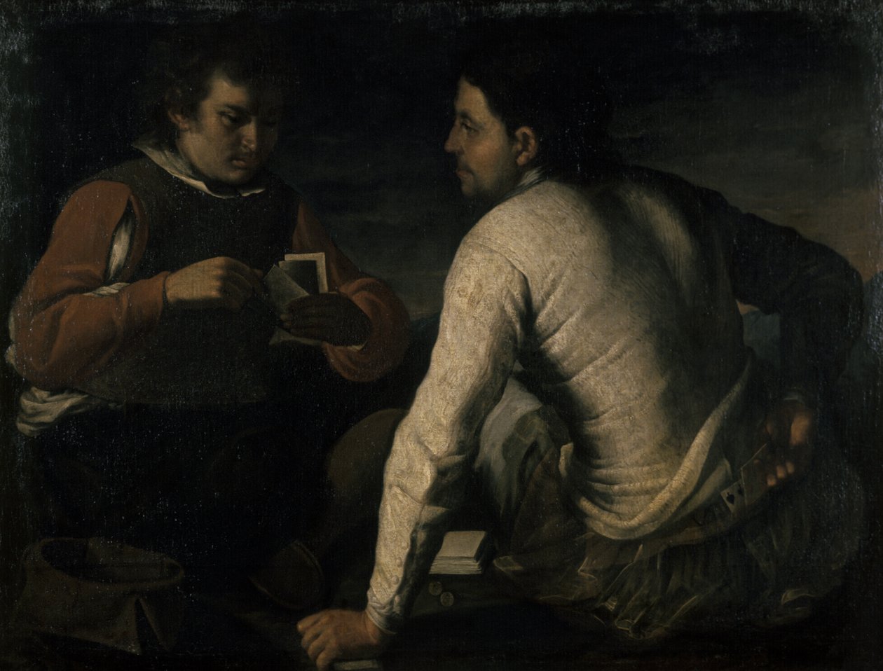 Gamblers, før 1665 af Domenico Gargiulo