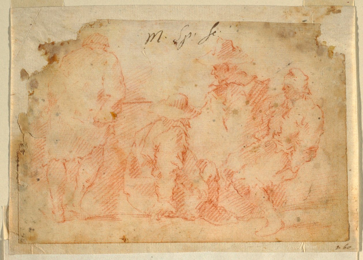 Fire figurer af Domenico Gargiulo, called Micco Spadaro
