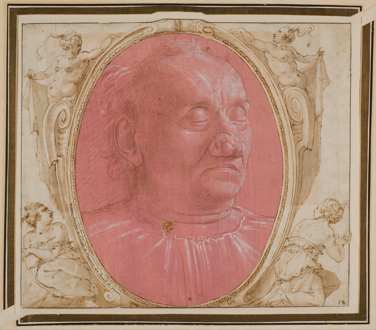 Hoved af en gammel mand af Domenico Ghirlandaio