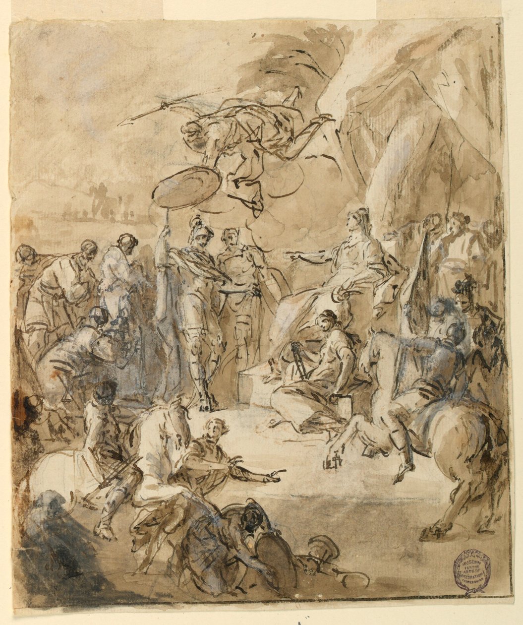 Allegorisk emne af Domenico Mondo