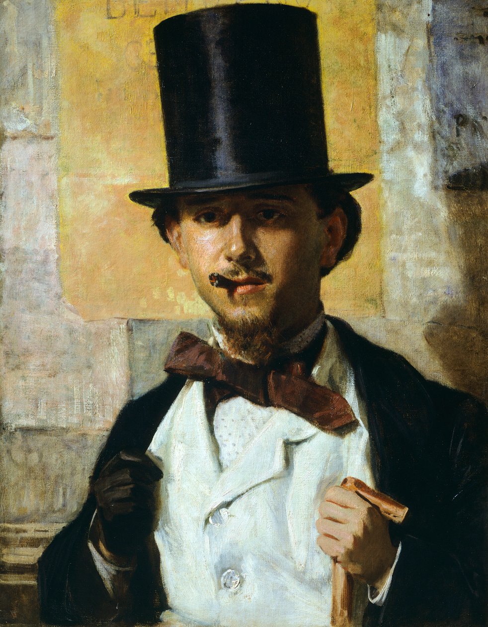 Portræt af Bernardo Celentano af Domenico Morelli