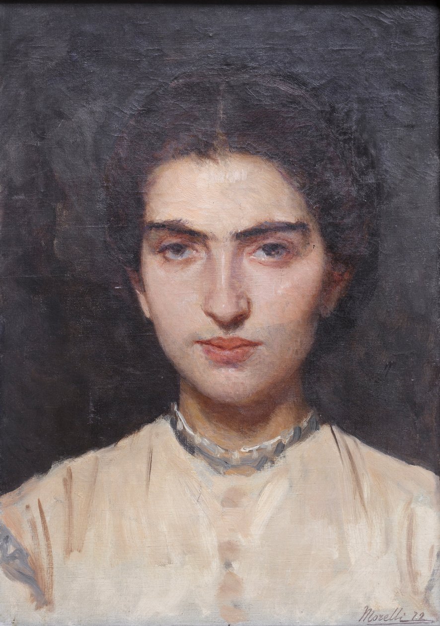 Portræt af Concettina af Domenico Morelli