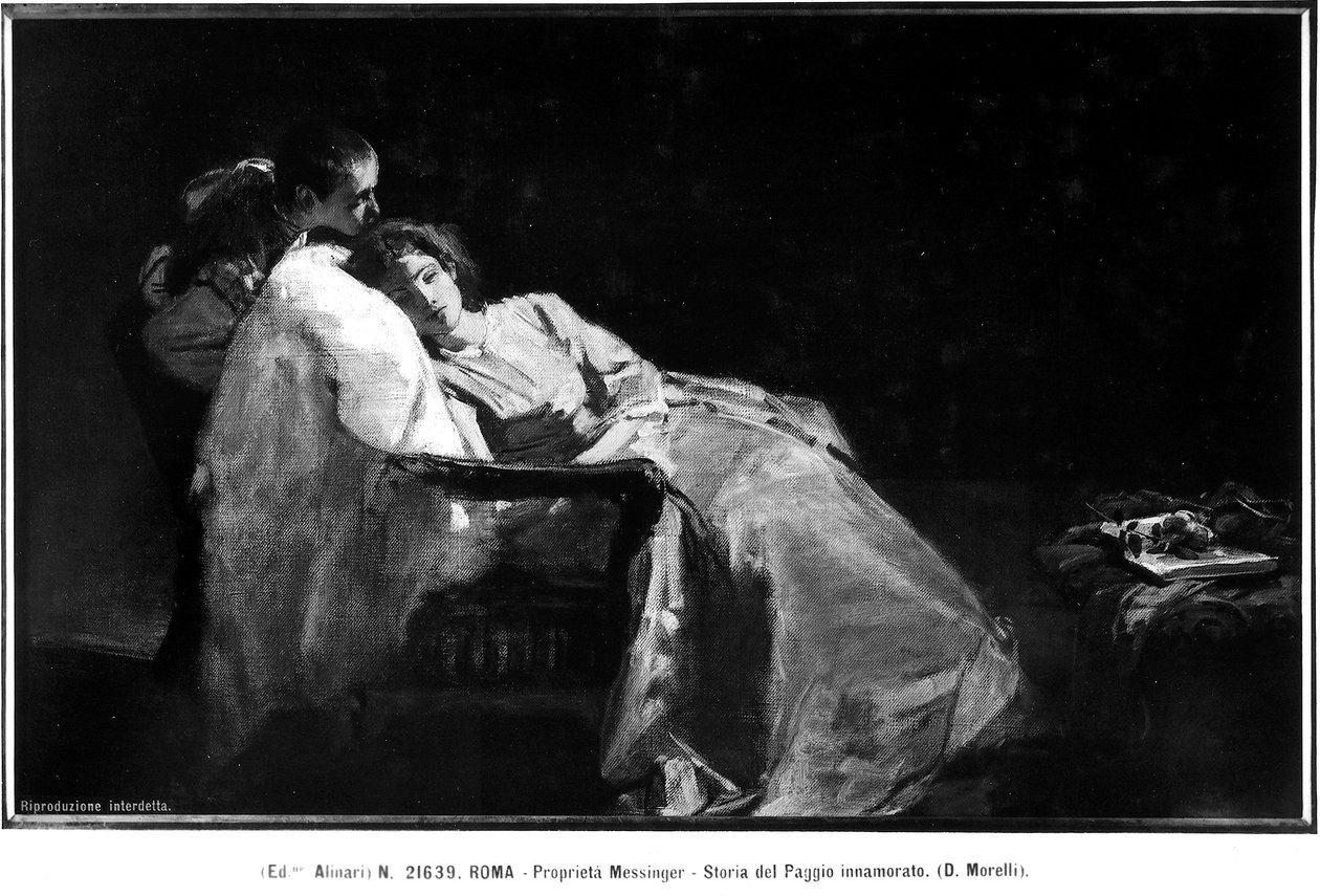 Den forelskede side af Domenico Morelli