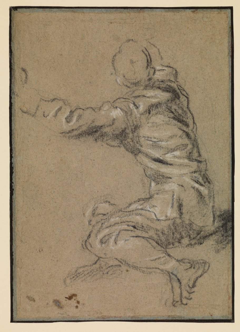 Mand siddende, 1500-tallet af Domenico Robusti Tintoretto