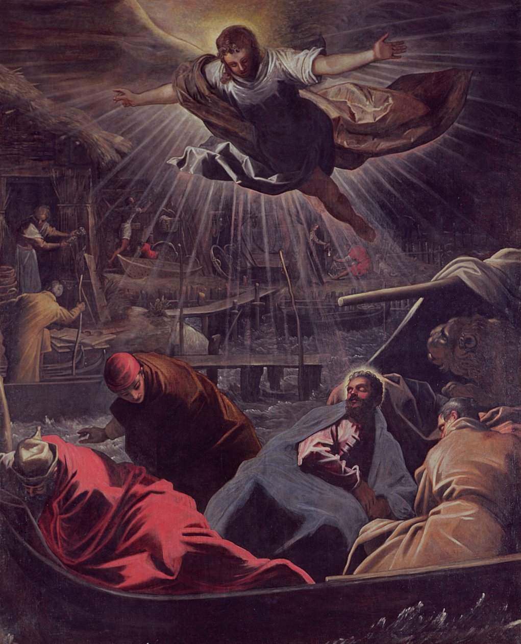Drømmen om Sankt Markus af Domenico Robusti Tintoretto