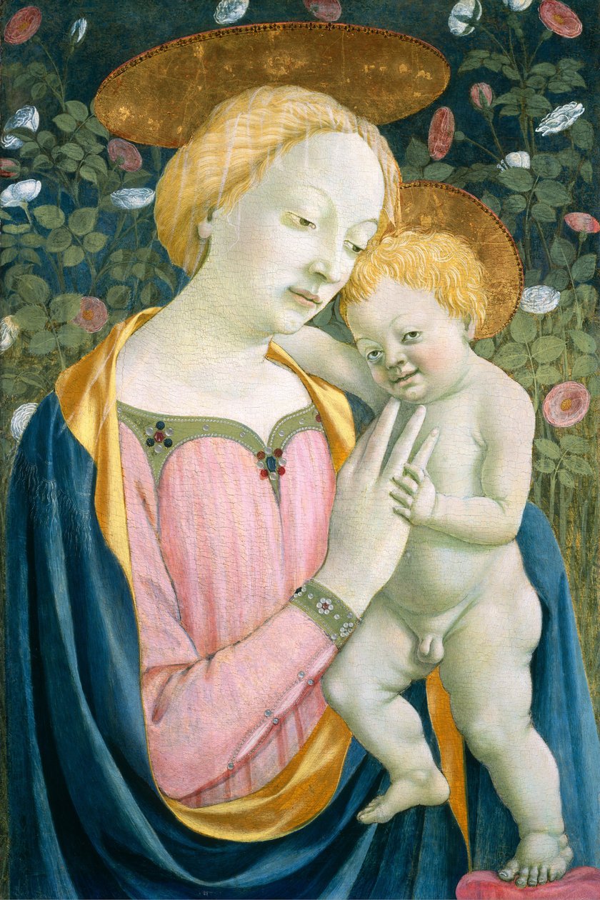 Madonna og barn af Domenico Veneziano