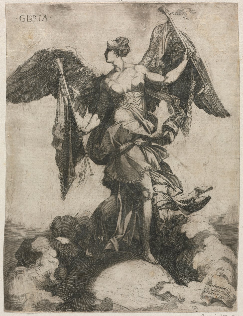 Gloria af Domenico del Barbiere