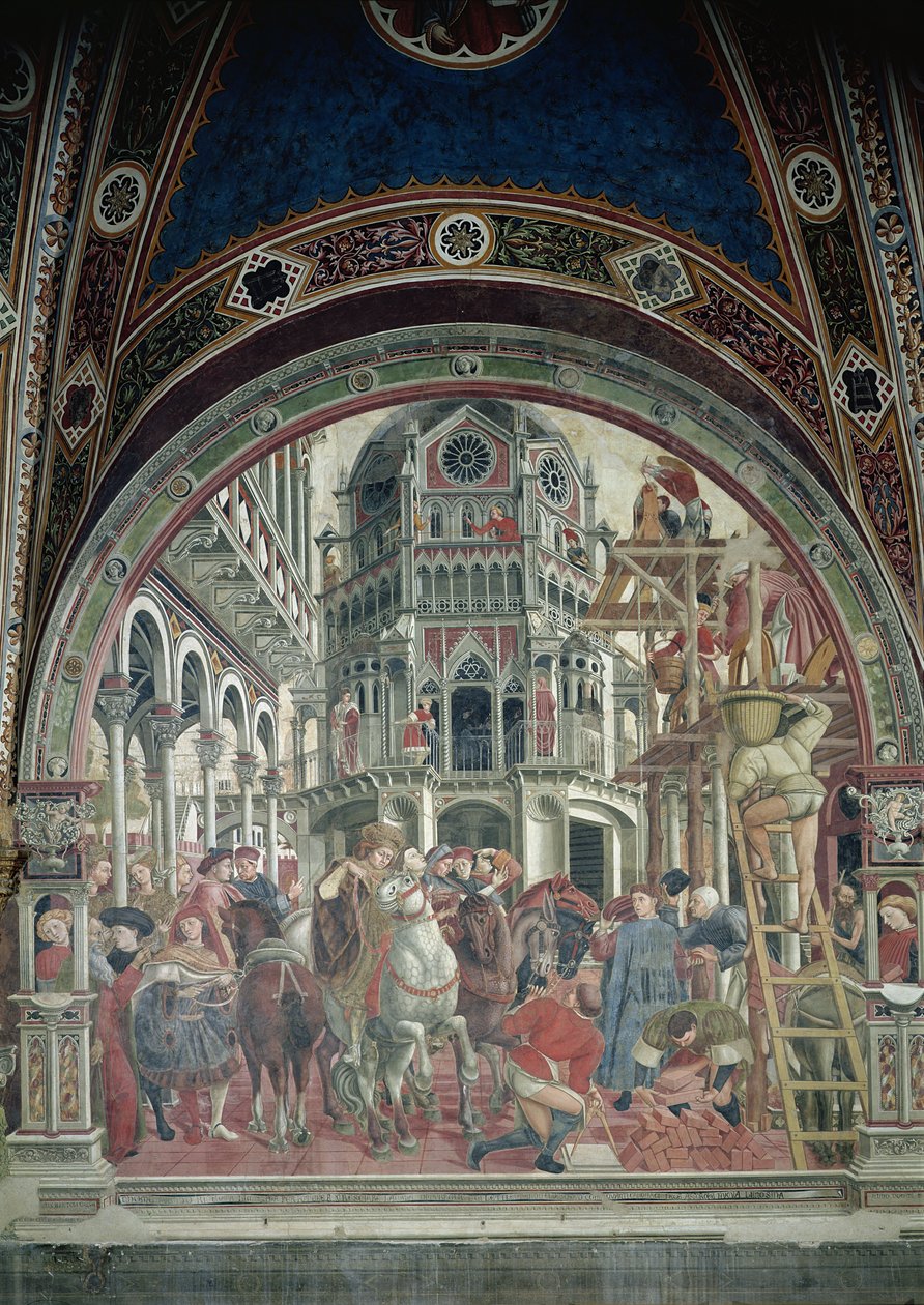 Hospitalets udvidelse, c.1442-43 af Domenico di Bartolo