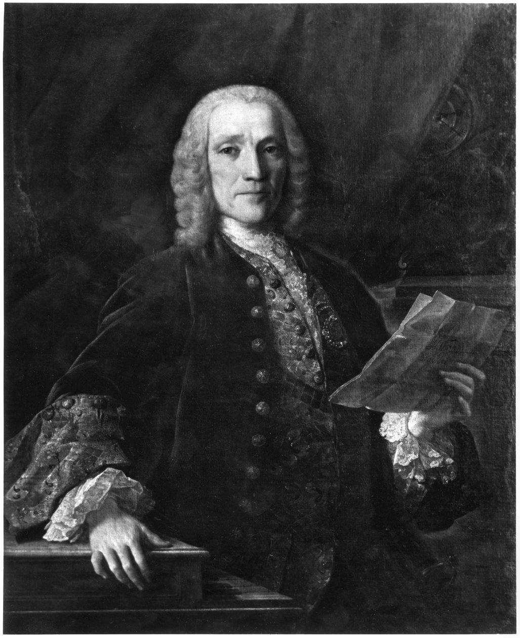 Portræt af Domenico Scarlatti (1686-1757) af Domingo Antonio de Velasco