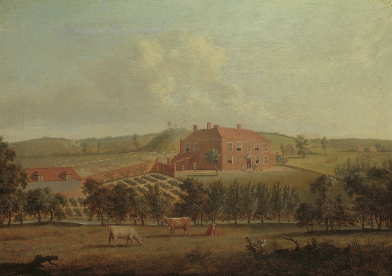 Saint Vincents, nær West Malling, Kent af Dominic Serres RA