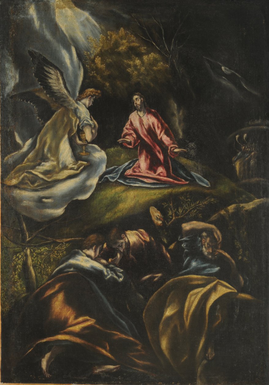 Kvalen i haven, 1600-1607. af Dominico El Greco