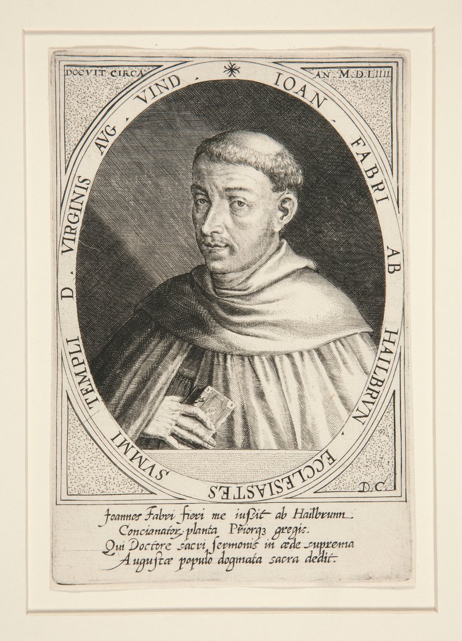 Johann Faber af Heilbrun af Dominicus Custos
