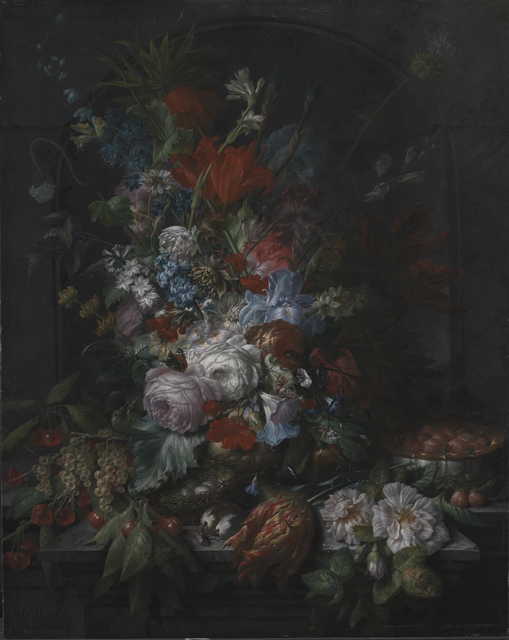 Blomster af Dominicus Gottfried Waerdigh