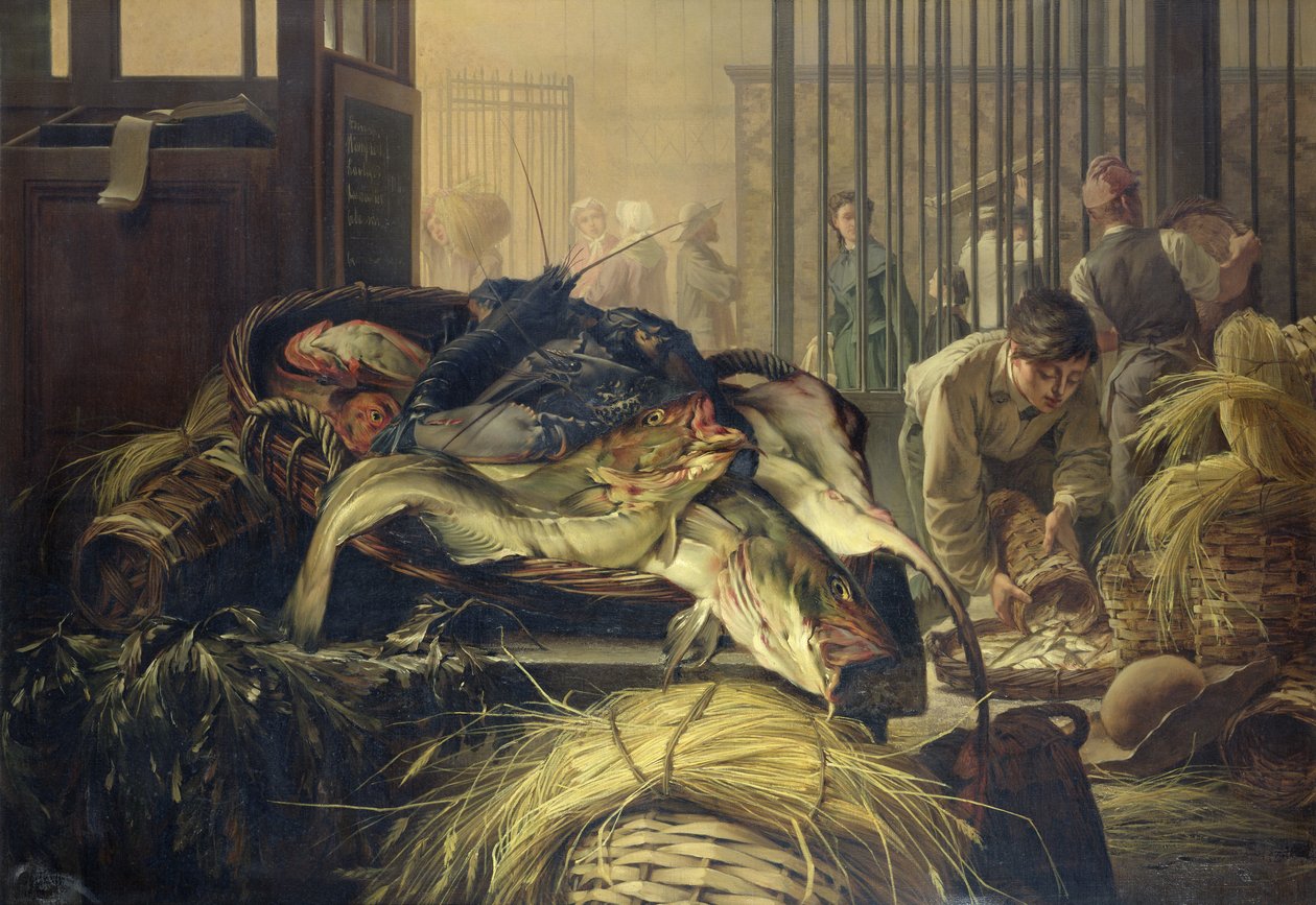 Fiskemarkedet af Dominique Henri Guifard