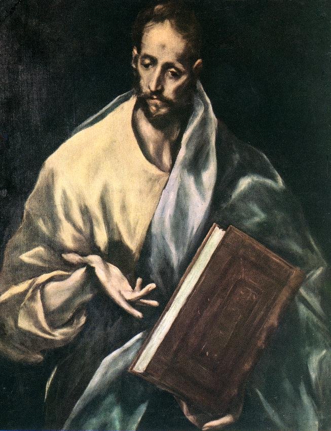 Apostel Jakob den Lille af El Greco