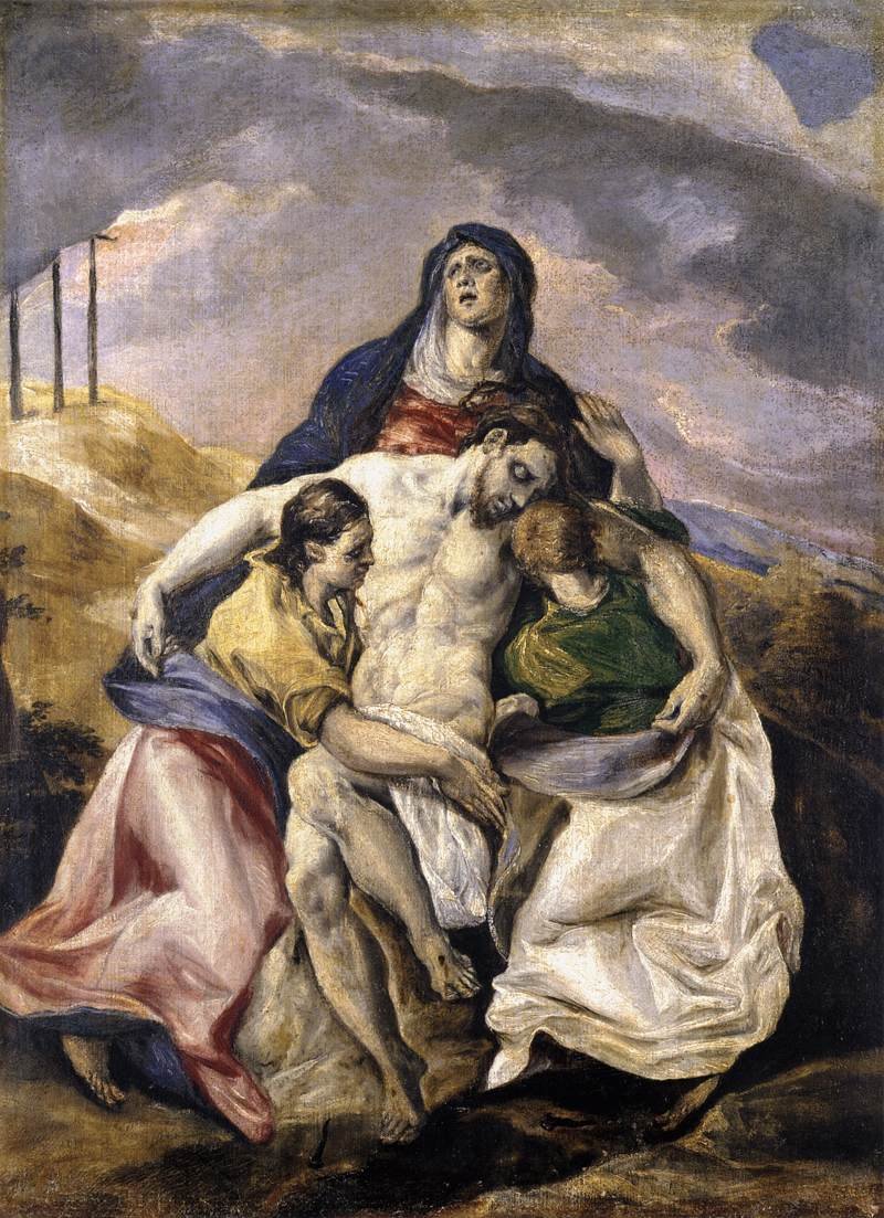 Pieta af El Greco