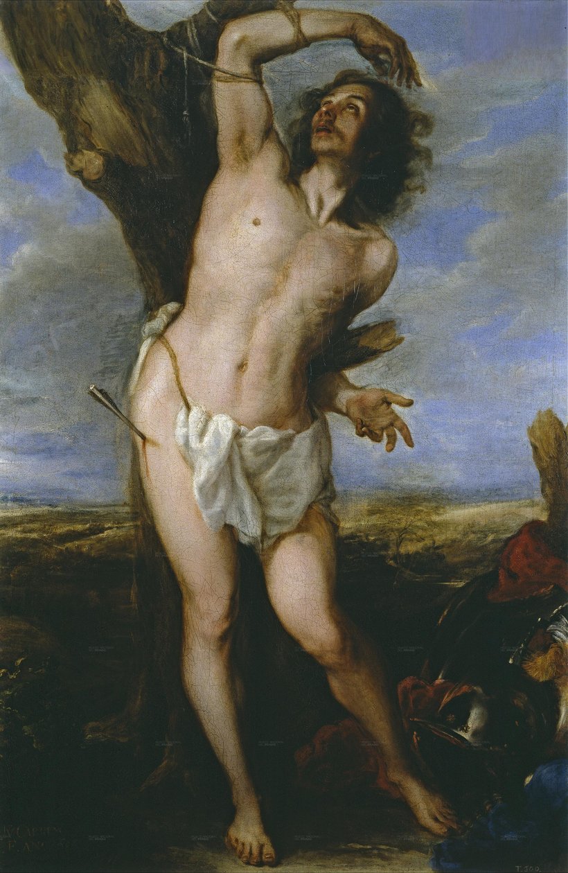 Sankt Sebastian, 1656 af Don Juan Carreno de Miranda
