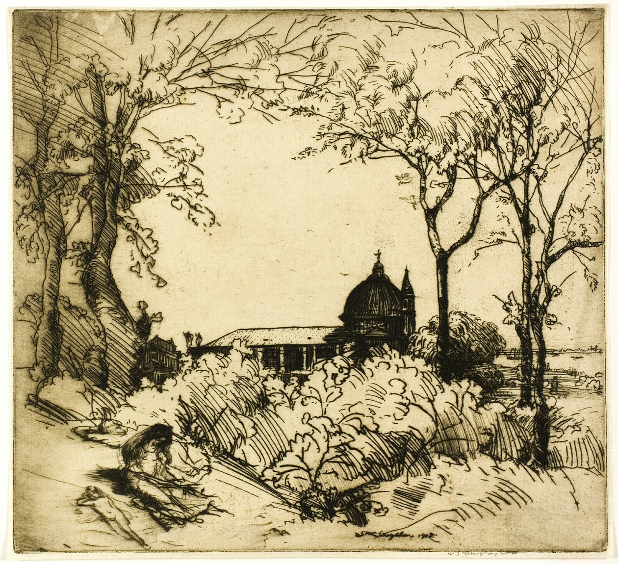 Idyll, Venedig af Donald Shaw MacLaughlan