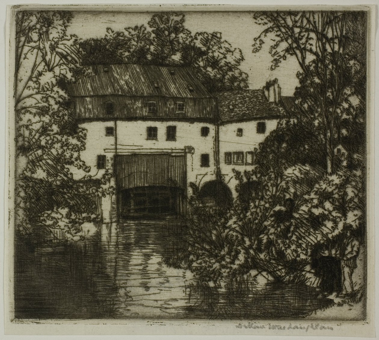 Moulin St. Maurice af Donald Shaw MacLaughlan