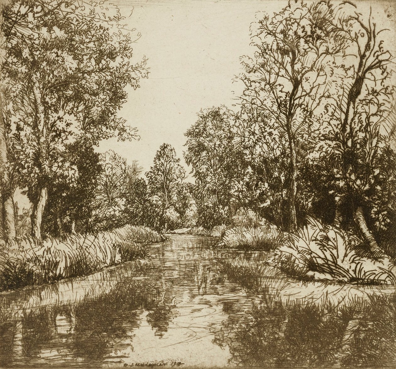 River Song nr. 2 af Donald Shaw MacLaughlan