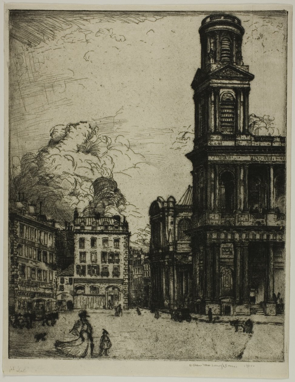 Saint Sulpice, Paris: Det store tårn af Donald Shaw MacLaughlan