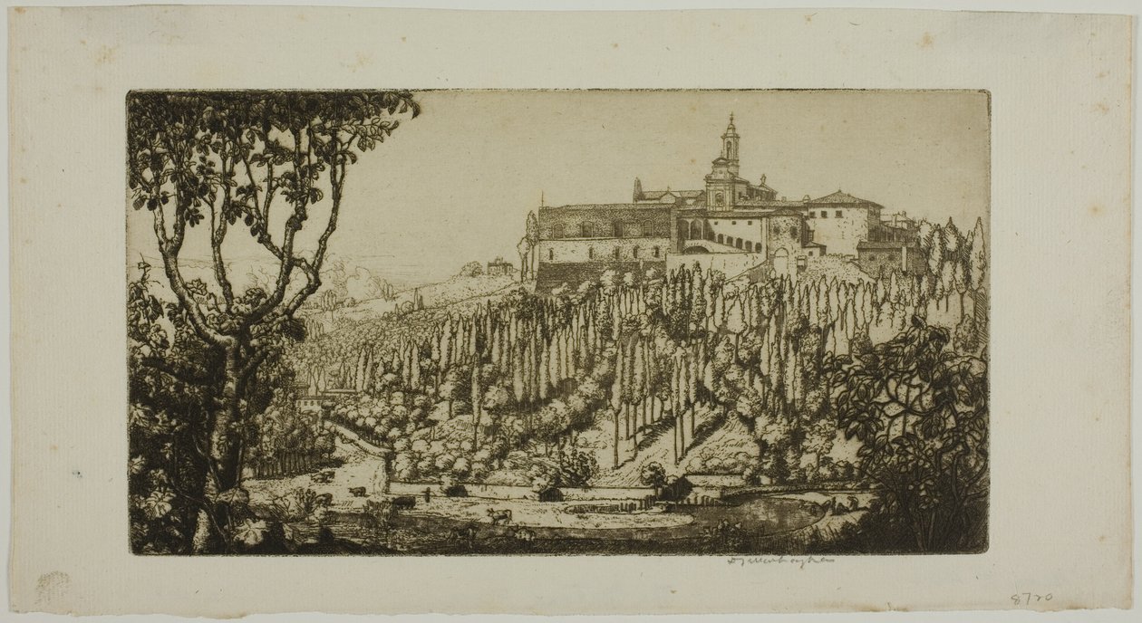 Certosa, Firenze af Donald Shaw MacLaughlan